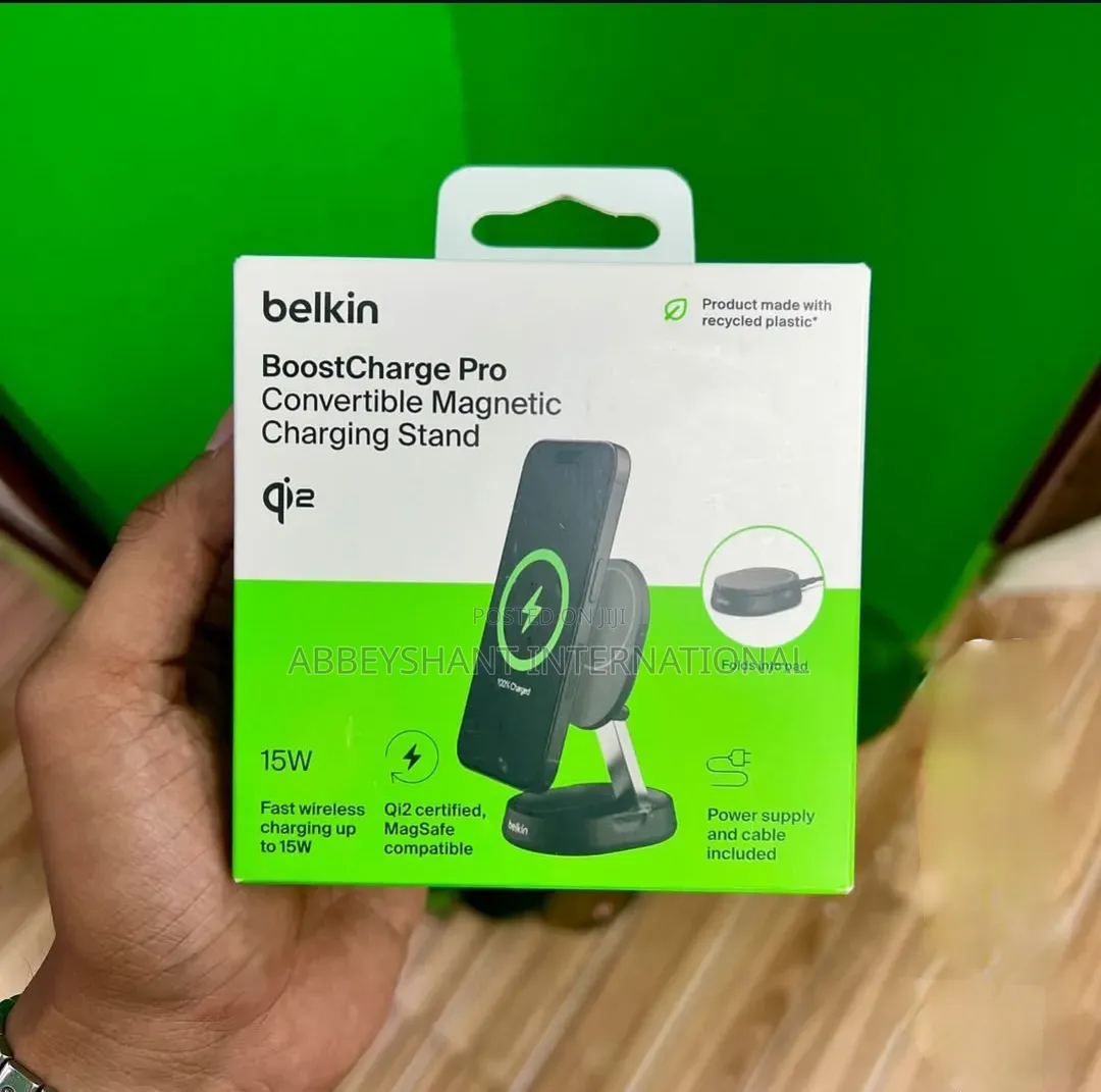 Belkin Boostcharge 2-in-1 Magnetic Foldable Charger