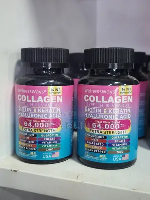 Collagen 14 in 1 ,Vital Glow Blend 90 Capsules Dietry Supplement