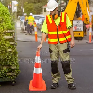 Fluorescent Orange Safety Traffic Cones 75cm(28")