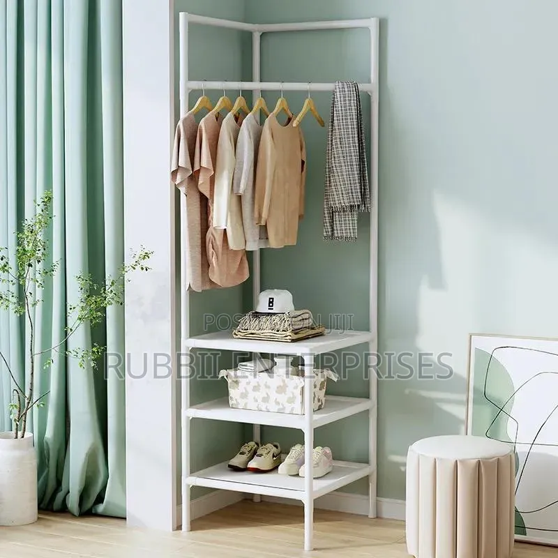 Corner Coat Rack/Organiser