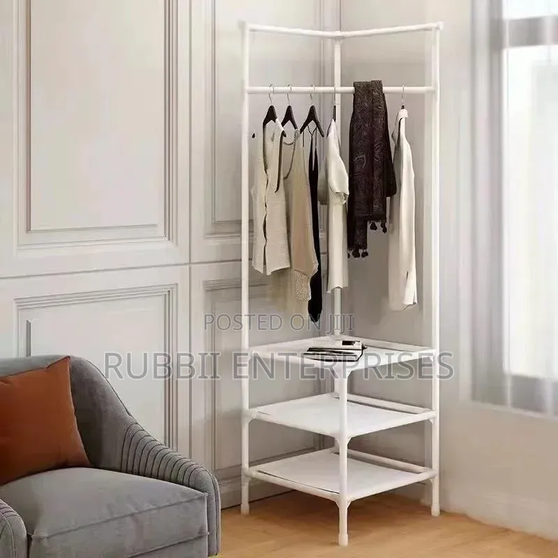 Corner Coat Rack/Organiser