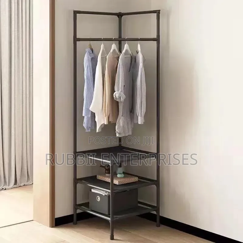 Corner Coat Rack/Organiser