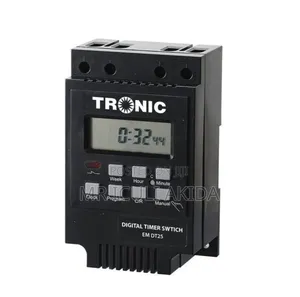 LCD Display Tronic Em Dt25 Digital Timer Switch