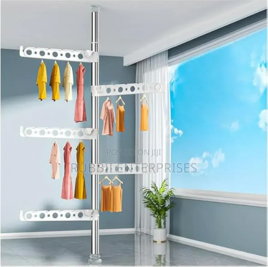 Floor-to-Ceiling Garment Rack