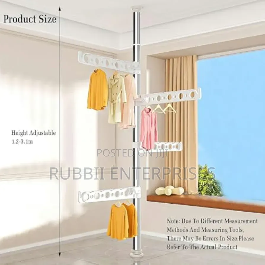 Floor-to-Ceiling Garment Rack