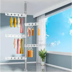 Floor-to-Ceiling Garment Rack