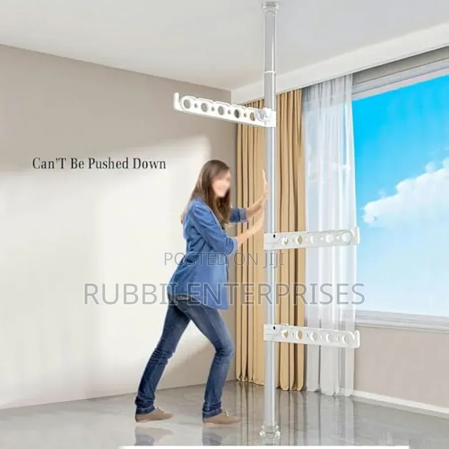 Floor-to-Ceiling Garment Rack