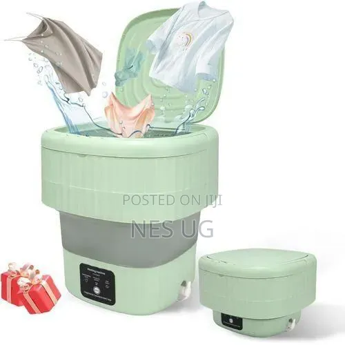 Portable Washing Machine Folding Mini Washing Machine - Multicolour