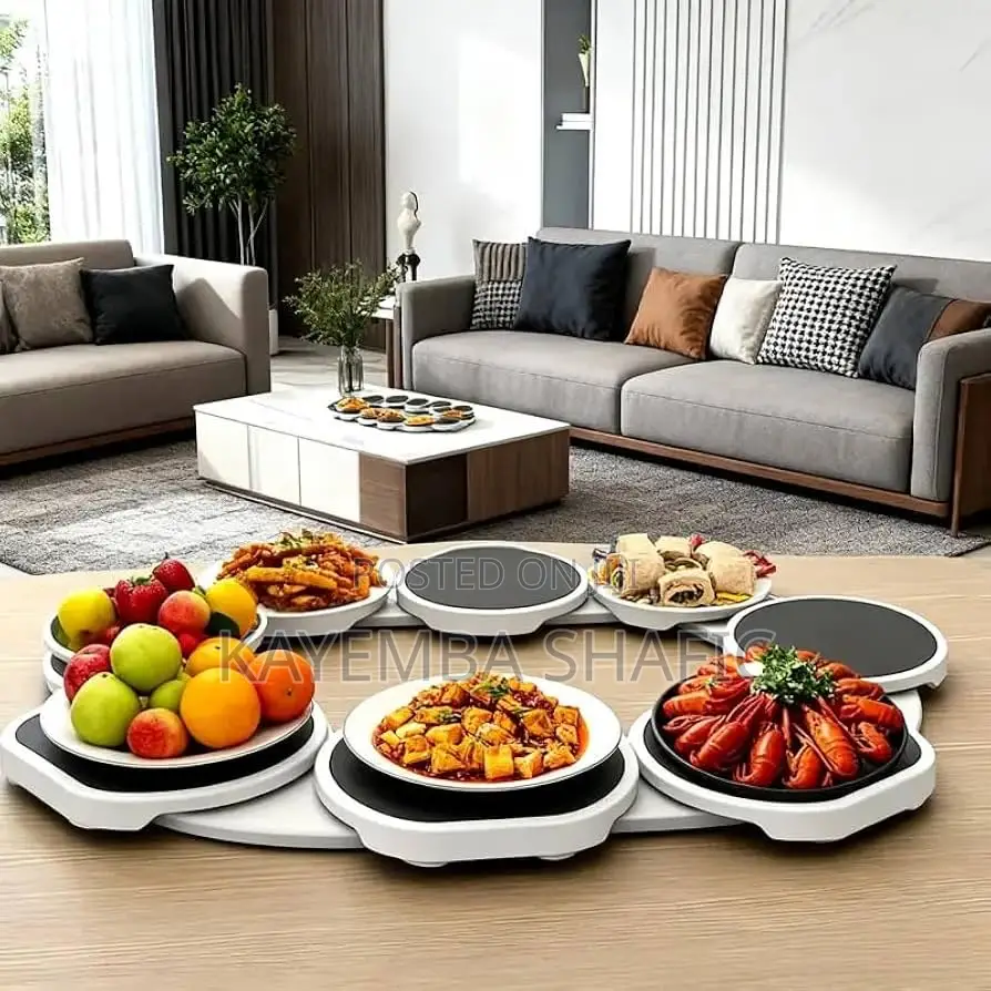 The Lazy Susan Revolution - Expandable Dining Table Turntable