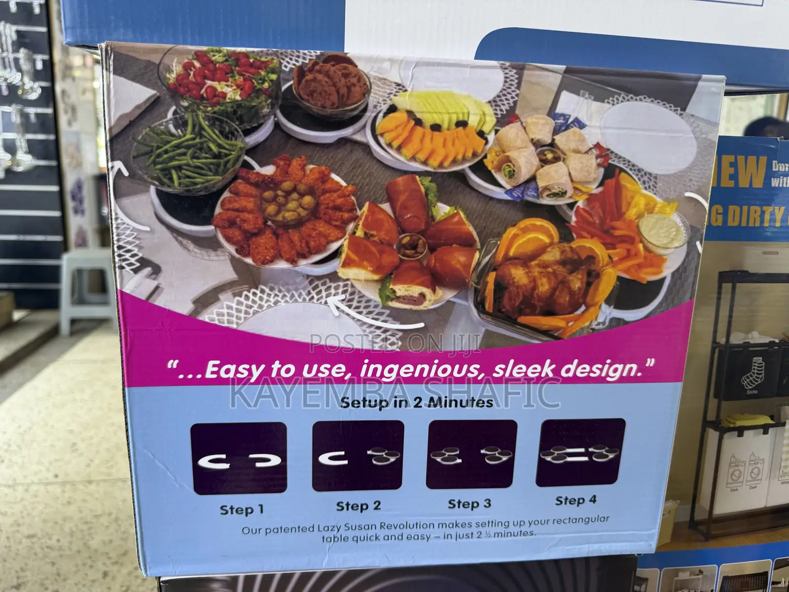 The Lazy Susan Revolution - Expandable Dining Table Turntable