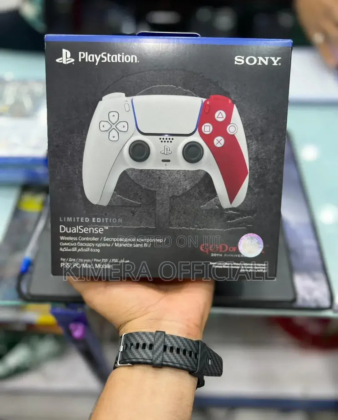 Brand New God of War Customised Controllers