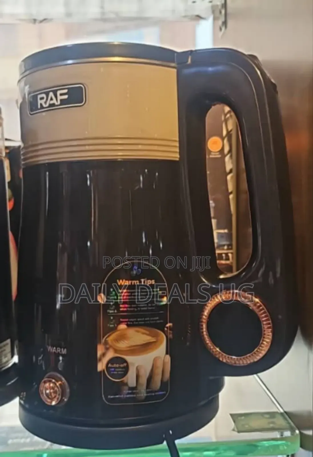 Raf 2.5l Double Layer Cordless Electric Kettle