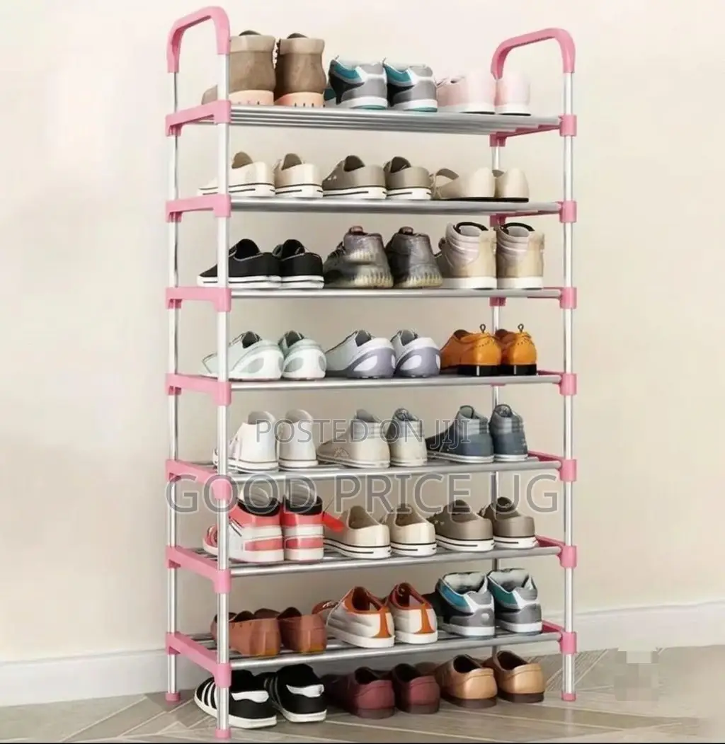 Multi-Tier Portable Shoe Rack Organizer.