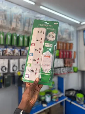 Original Ledon 4 Outlet Power Extension Strip With Usb Charging Ports