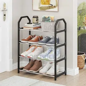 4-Tier Freestanding Shoe Rack Organize