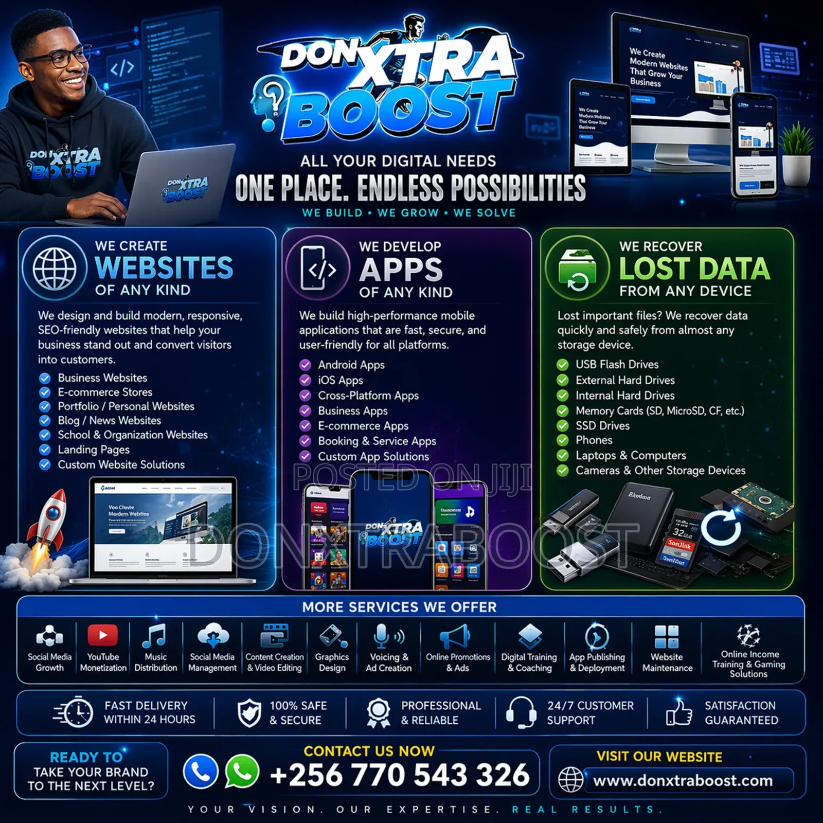 Website/App/Software Developer | Social Media Boost |
