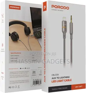 Aux Cable iPhone 3.5mm Headphones Jack Adapter