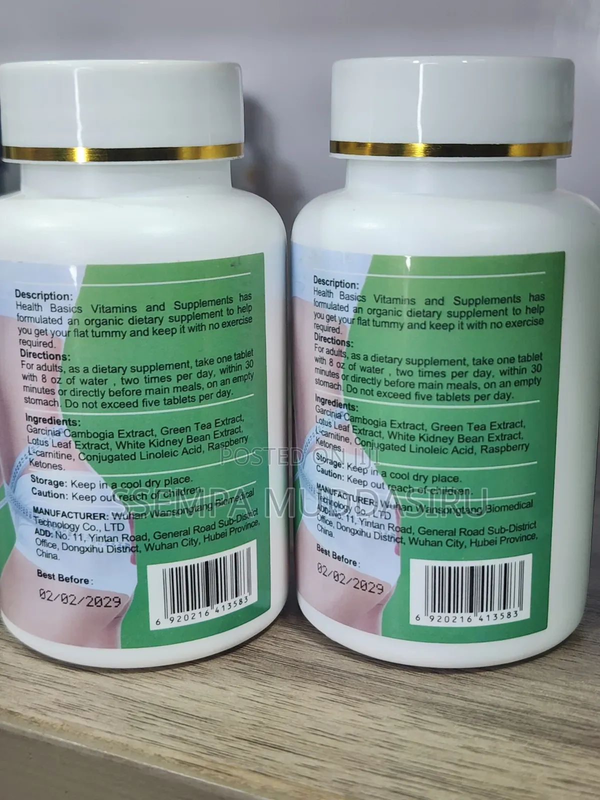 Flat Tummy Garcinia Cambogia 60 Tablets Dietry Supplement