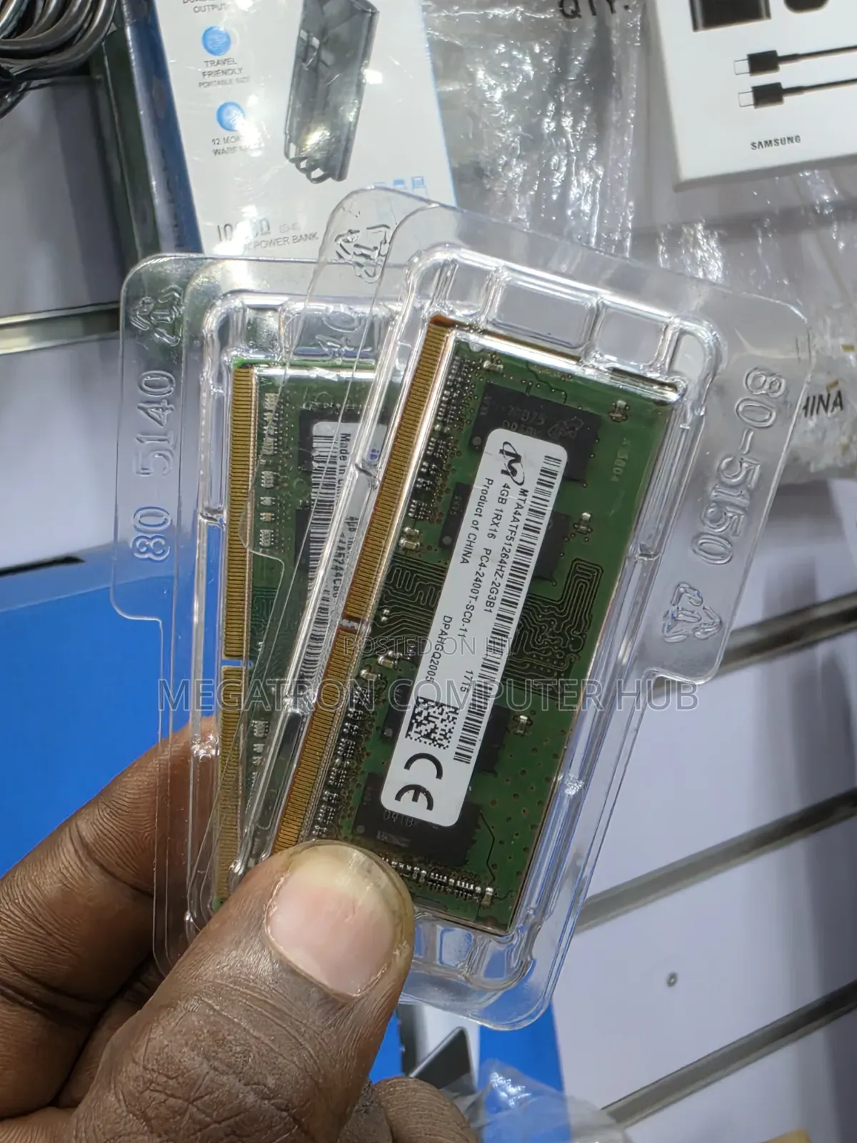 4gb Pc4 Ddr4 Micron Laptop Ram