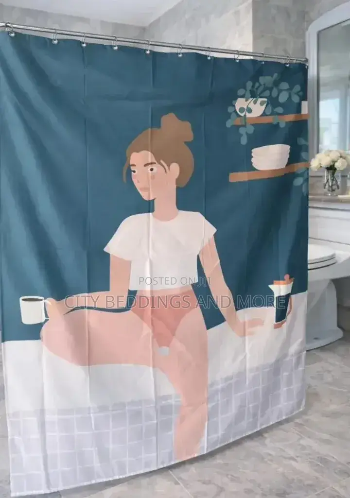 Luxurious Waterproof Shower Curtains