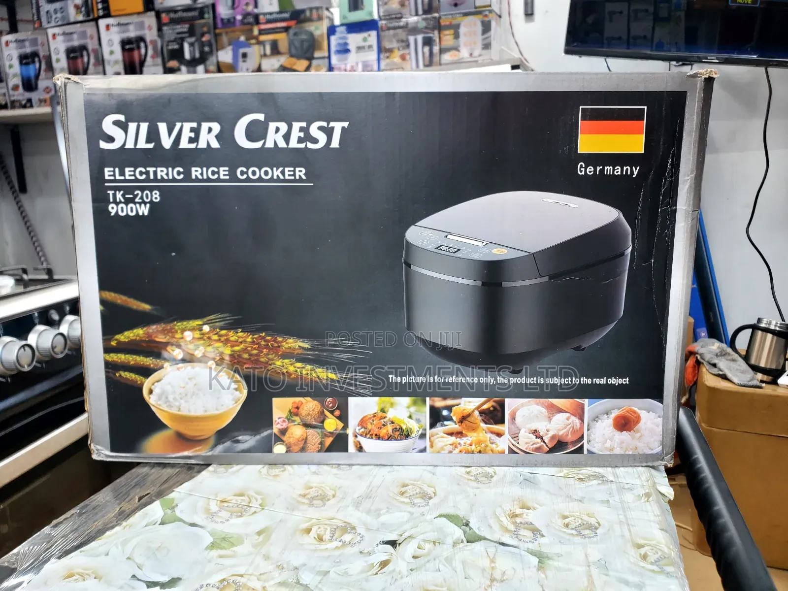 Original 8litrs Rice Cooker Silver Crest