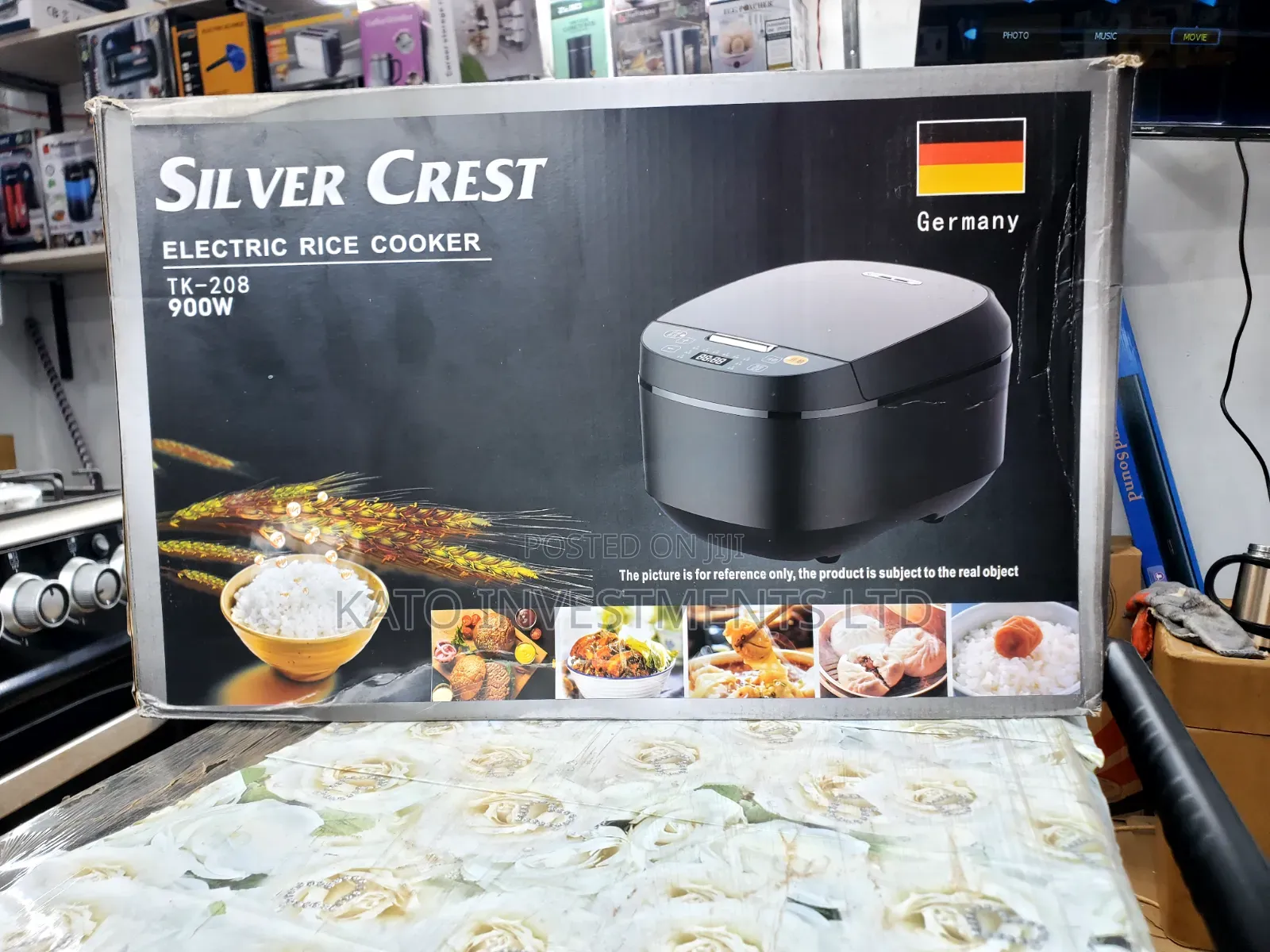 Original 8litrs Rice Cooker Silver Crest