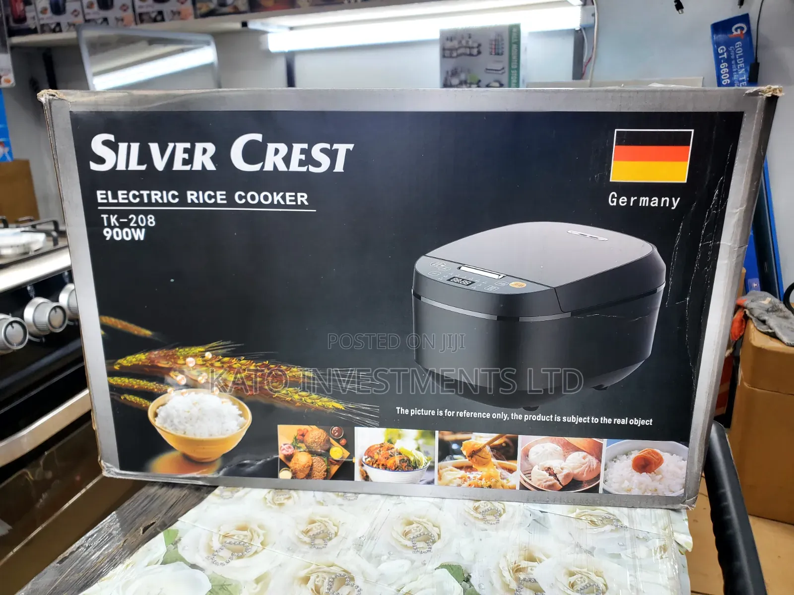 Original 8litrs Rice Cooker Silver Crest