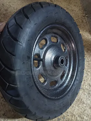 Wheelbarrow Tyre Heavy Duty Black