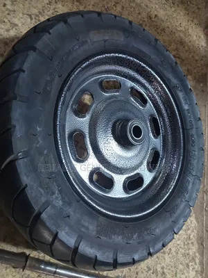 Wheelbarrow Tyre Heavy Duty Black