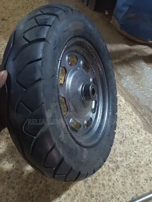 Wheelbarrow Tyre Heavy Duty Black