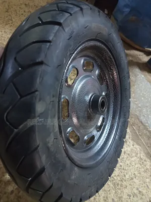 Wheelbarrow Tyre Heavy Duty Black
