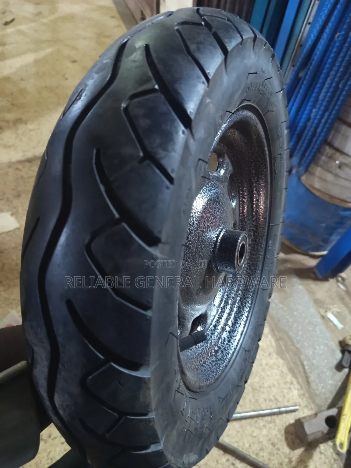 Wheelbarrow Tyre Heavy Duty Black