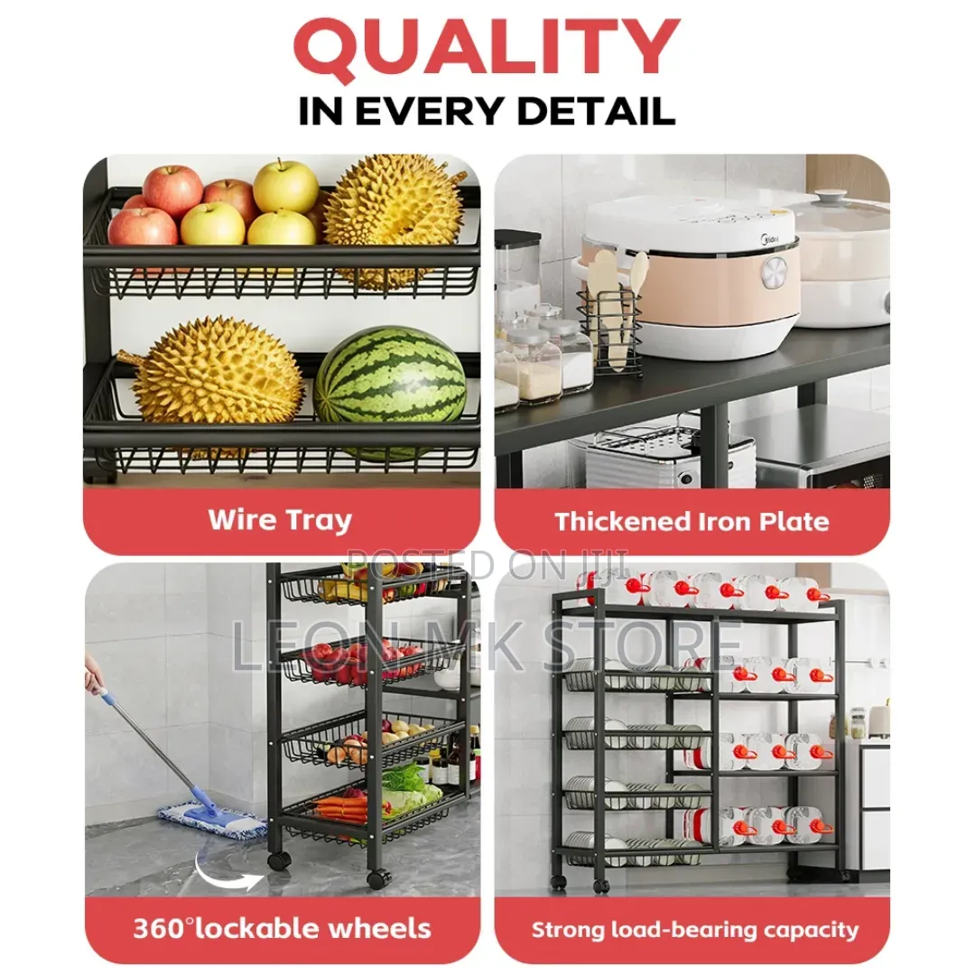 Multi. Tier Kitchen Storage Ravk
