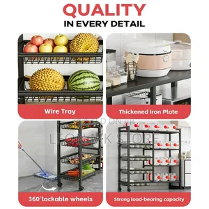 Multi. Tier Kitchen Storage Ravk