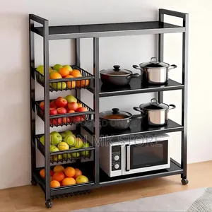 Rolling Pantry Storage Rack