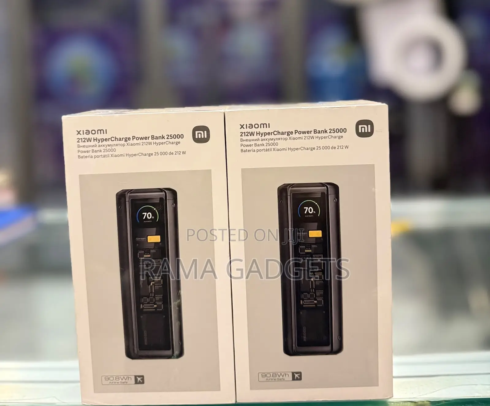 Xiaomi 212w Hypercharge Power Bank 25000mah