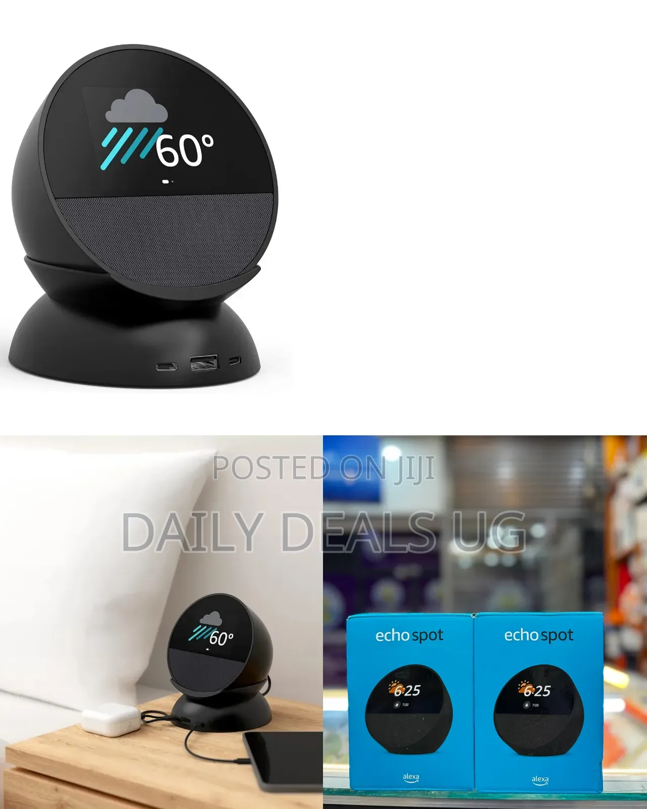 Newest Amazon Echo Spot Alarm Clock