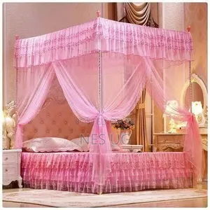 4 Stand Mosquito Net 4*6 / 5*6 / 6*6 - Pink