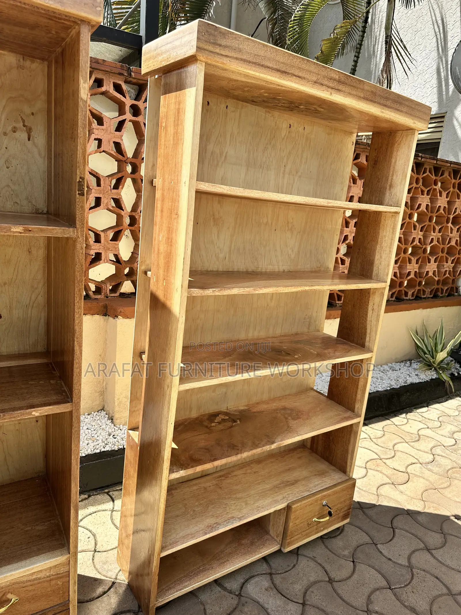 Solid Wood Wardrobe and Shoe Rack