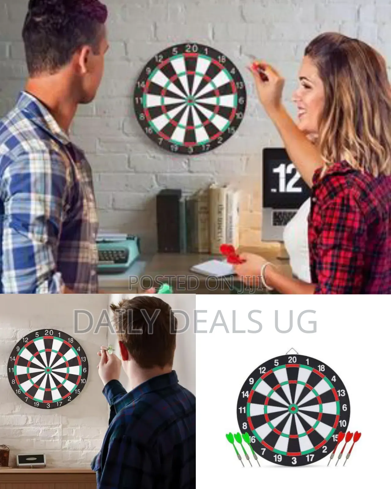 Classic Bristle Dartboard Set