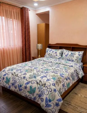 Bed Cover 5×6 ~ Blue and Teal Paisley Design