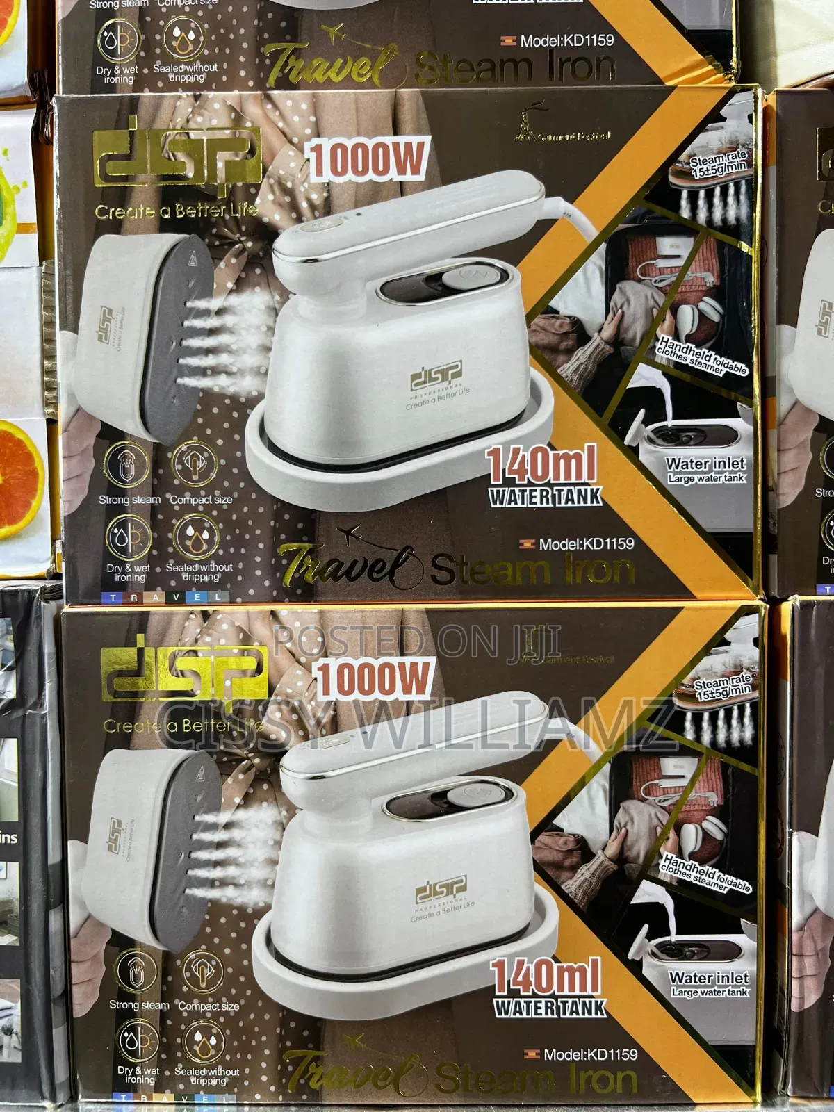 Travel Steam Iron DSP Handheld Steam Iron