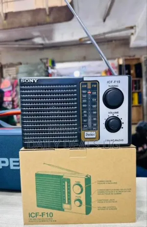 Sony Icf-F10 Two-Band Fm/Am Portable Radio