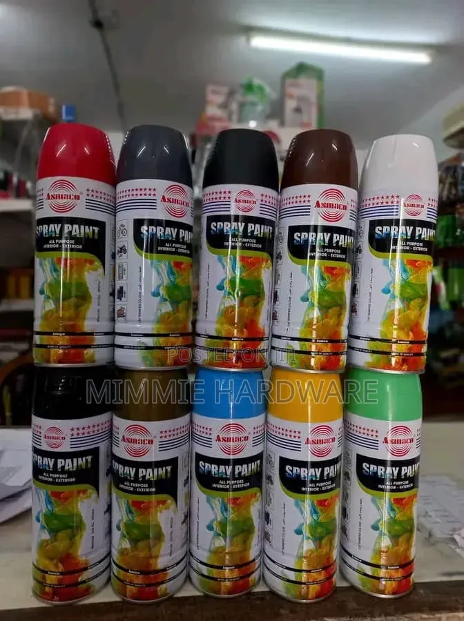 Spray Paint Black Asmaco