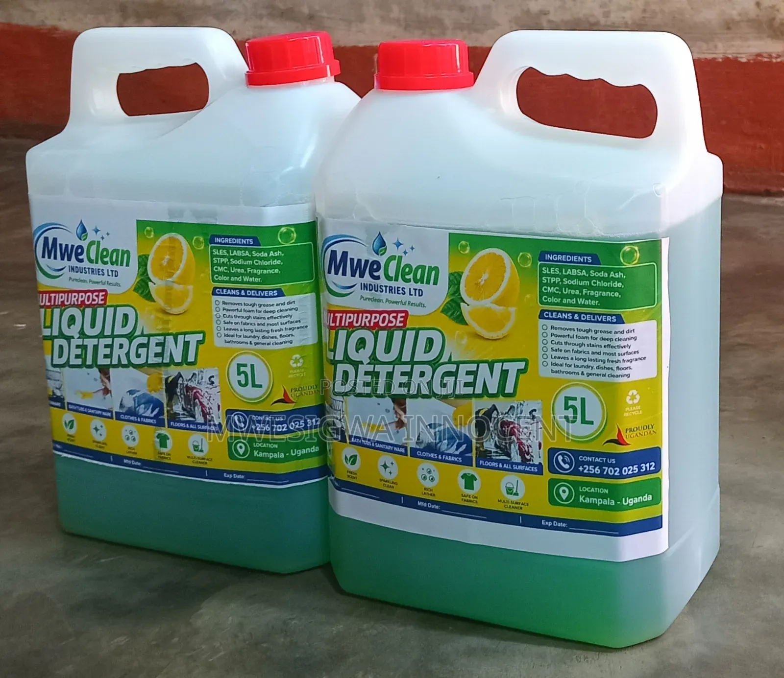 5l Multi-Purpose Liquid Detergent