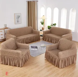 Sofa Covers ~ 7 Seater(Brown)