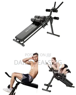 Foldable Commax Adjustable Abdominal and Sit-Up Exercise Bench