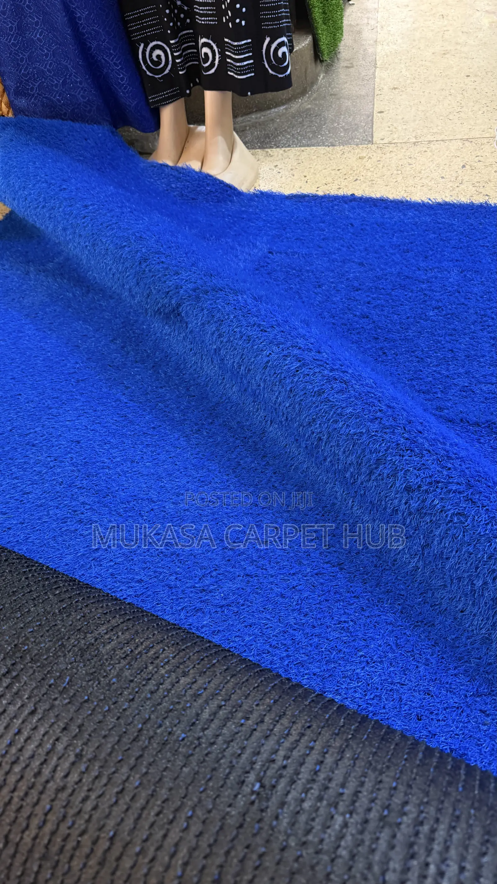 Blue Artificial Lawn Carpet at Great Prices