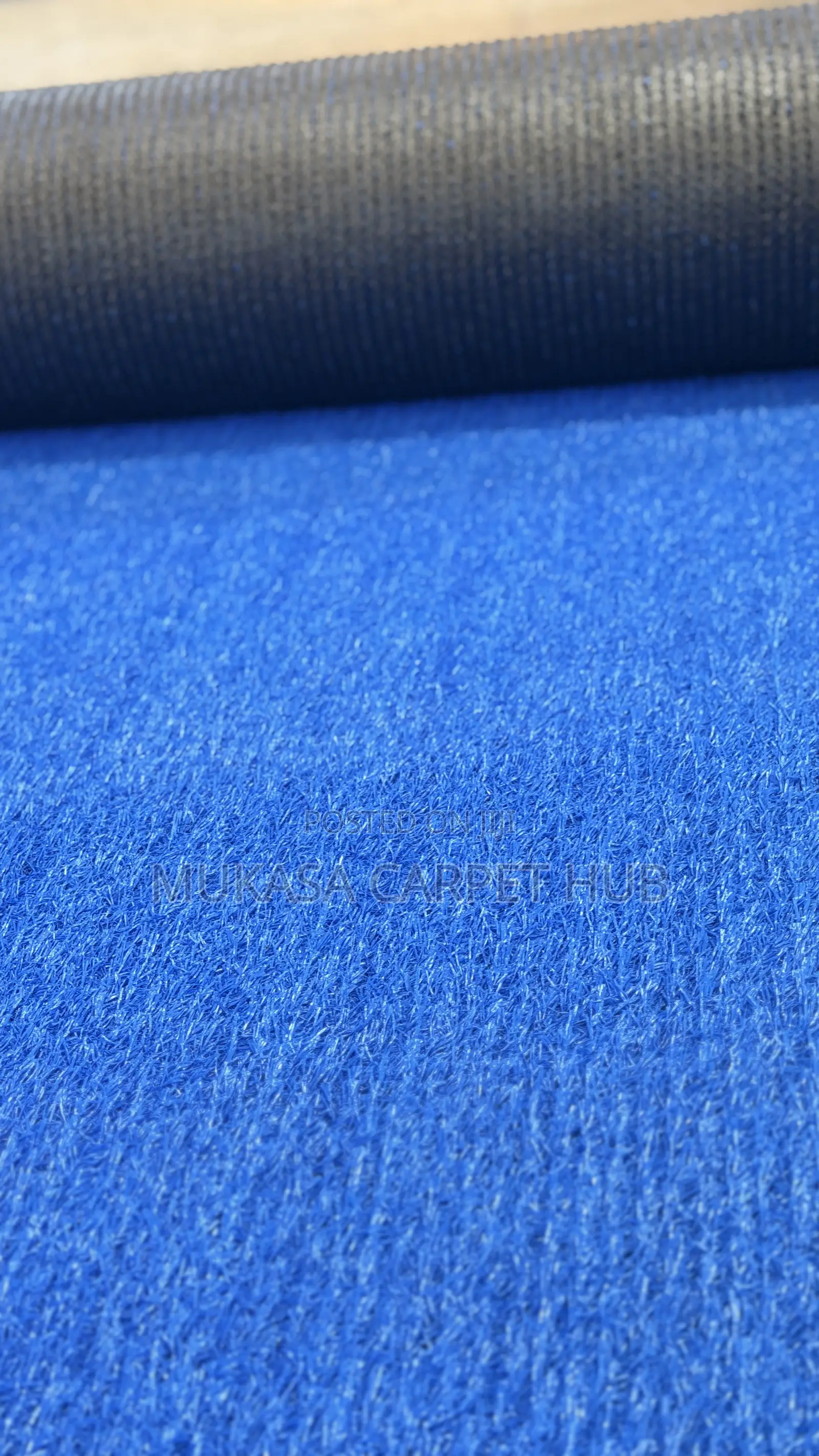 Luxury Blue Grass Carpet – Durable Beautiful
