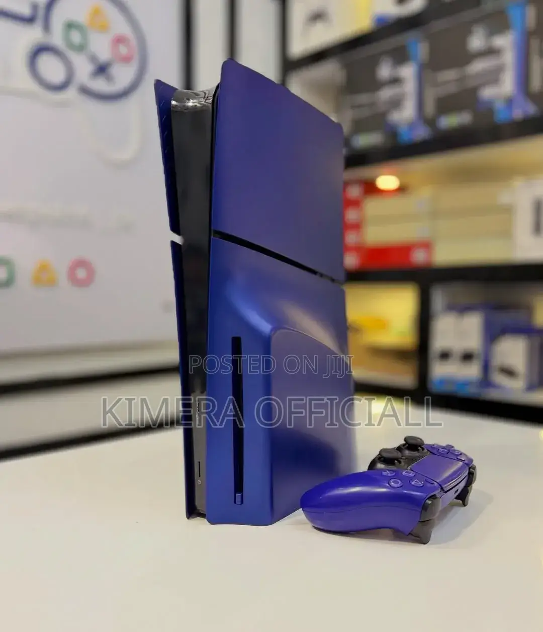 Ps5 Slim Disc Version. Playstation 5 Slim Disc Very Neat and Clean.